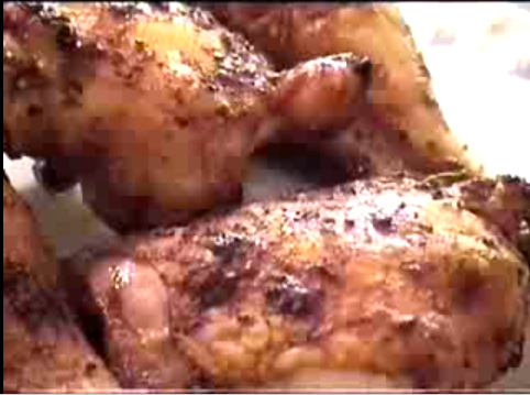 Barbecued Chicken Quarters